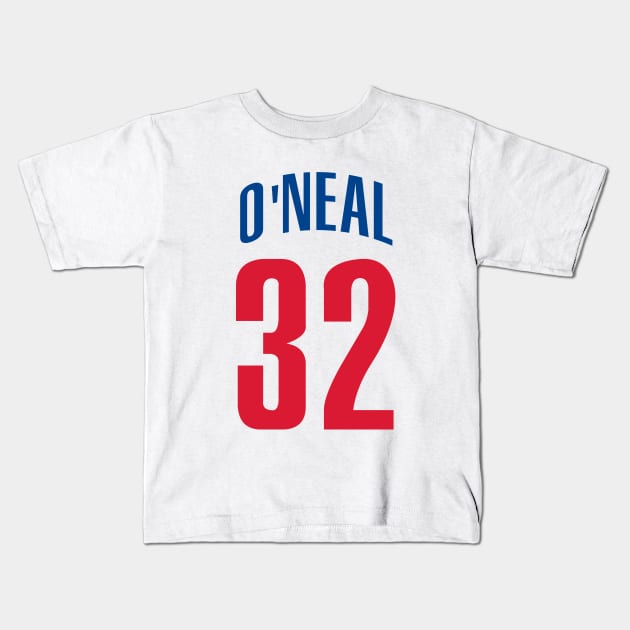 Shaquille O'Neal Basketball Kids T-Shirt by Cabello's